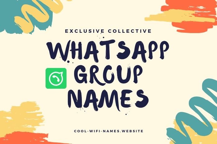 Latest Best Whatsapp Group Names List For Friends Girls More